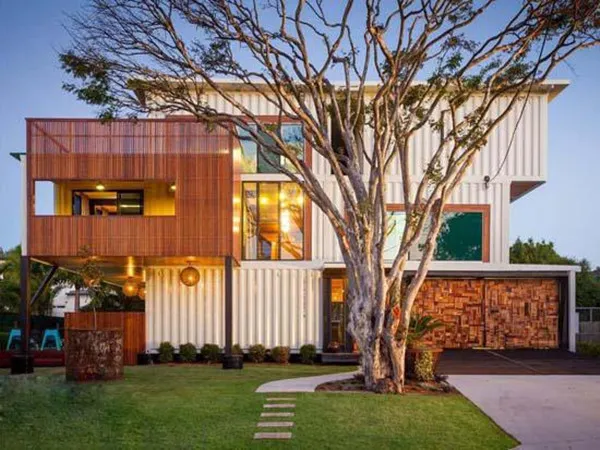 Beautiful Shipping Container House