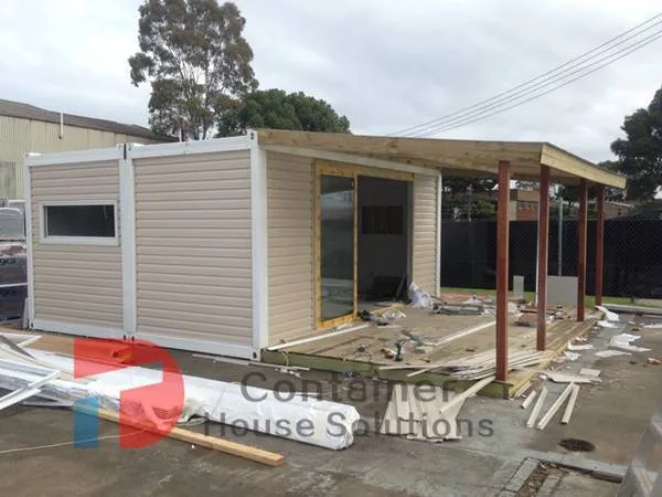 Living Container Home in Construction