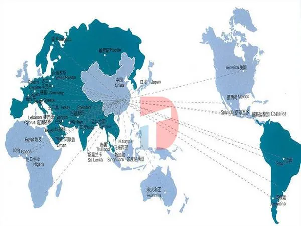 Map of Tiandi's Container House Coverage