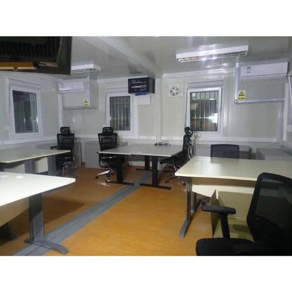 Oficina de contenedores prefabricados de montaje rápido - FPCH012
