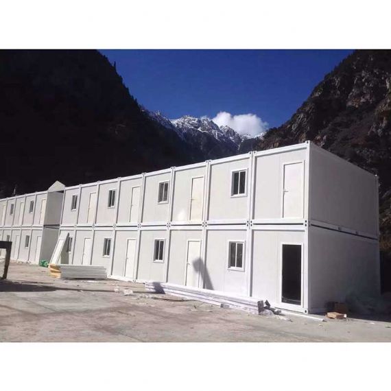 Casa de contenedores de paquete plano con corredor en Nepal - FPCH017