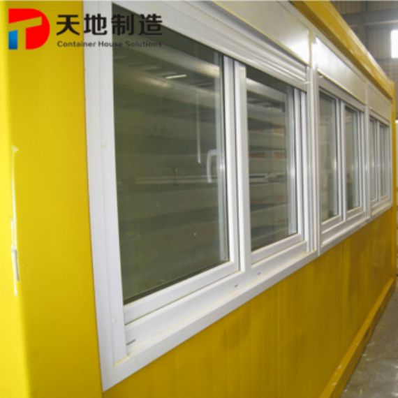 Aspecto amarillo personalizado casa contenedor de 20 pies - FPCH049