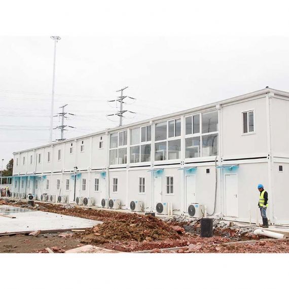 Two-Story Flat Pack Container Office - FPCH004