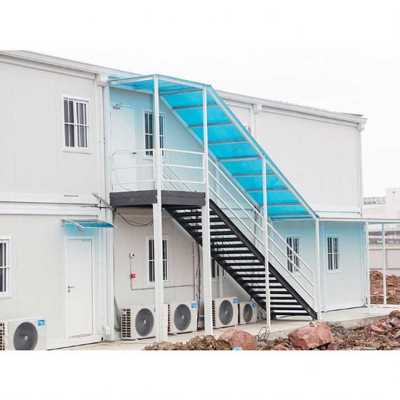 Two-Story Flat Pack Container Office - FPCH004