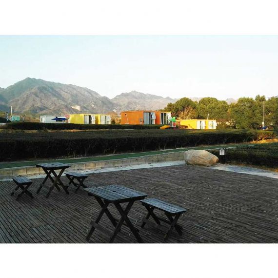 Accommodation flat pack container house color customized - FPCH007