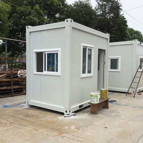 10ft moveable flat pack container sentry box - FPCH026