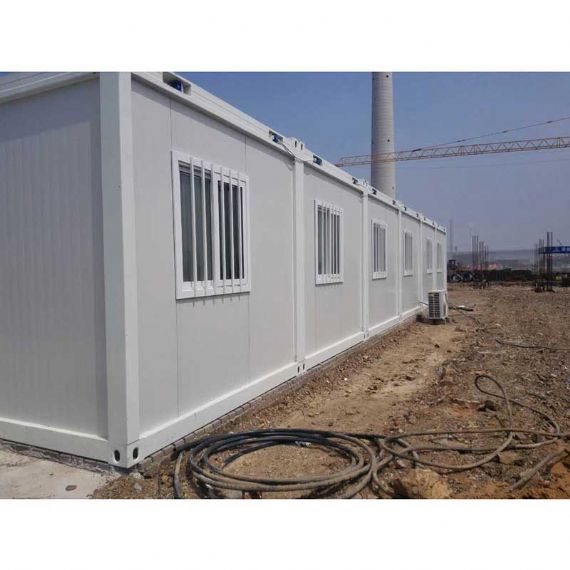 Fireproof modular flat pack container house - FPCH027