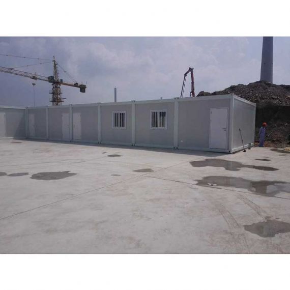 Fireproof modular flat pack container house - FPCH027