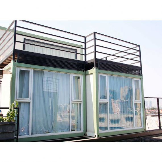 Modular flat pack container guest houses - FPCH039
