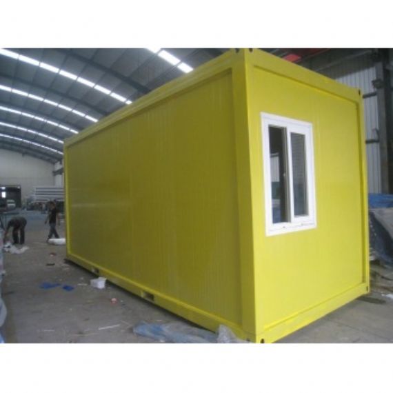 Yellow appearance customized 20ft container house - FPCH049