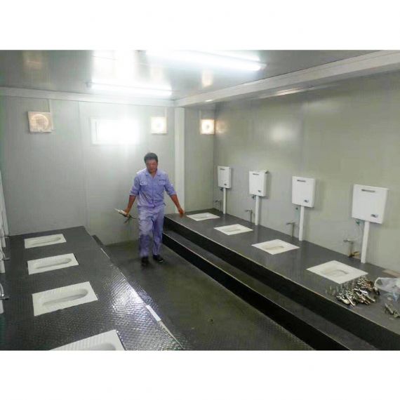 High quality flat pack container toilet use for the public toilet - FPCH057