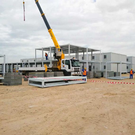 Hochwertiges Flatpack-Containerhausprojekt in Doha - FPCH001