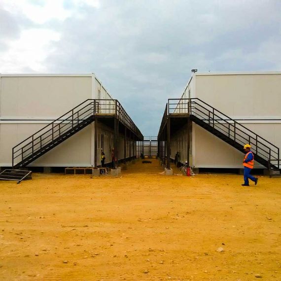 Hochwertiges Flatpack-Containerhausprojekt in Doha - FPCH001