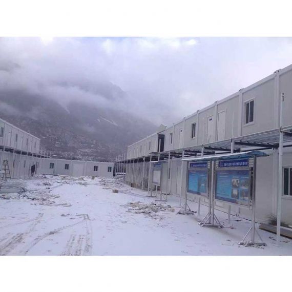 Flatpack-Containerhaus mit Korridor in Nepal - FPCH017