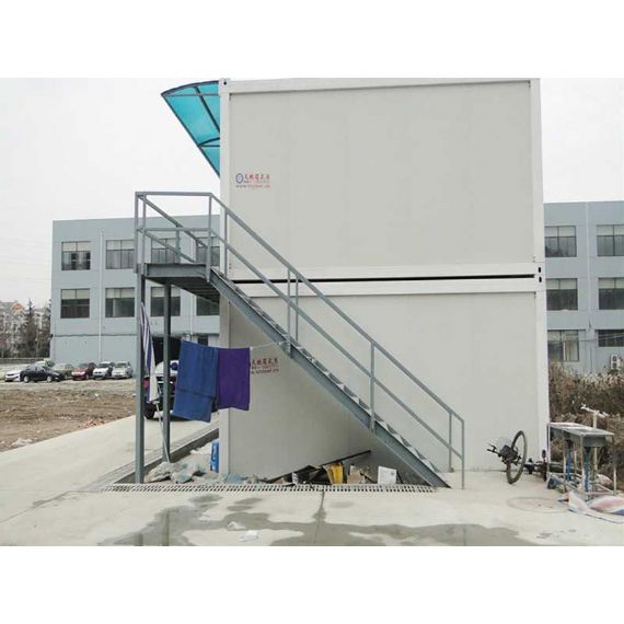 Zweistöckiges modulares Flatpack-Containerhaus - FPCH035