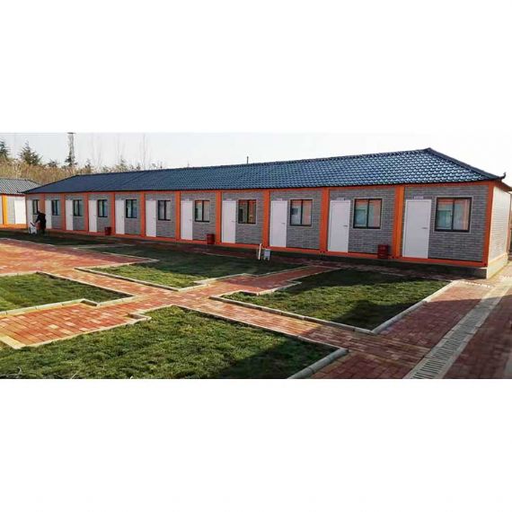 Flatpack-Containerhaus mit Integriertem Büro- und Wohnraum - FPCH059