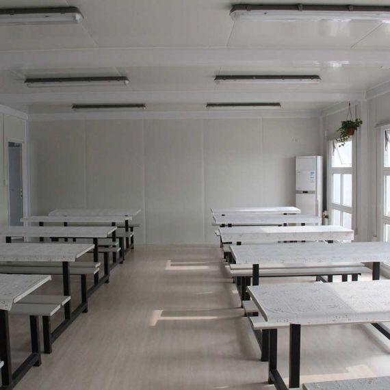 Maison modulaire portative de récipient de paquet plat de bureau - FPCH003