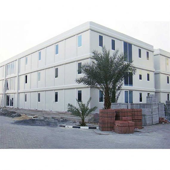 Utilisation de maison de récipient de paquet plat ignifuge pour le logement - FPCH036