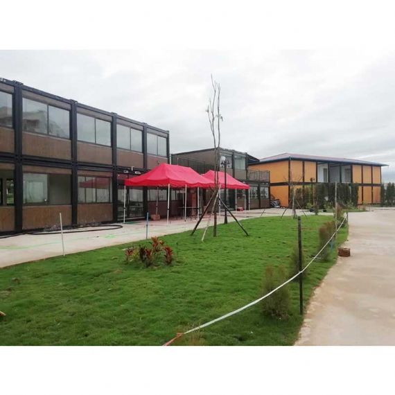 Unités conteneur modulaire à plat en Birmanie - FPCH042