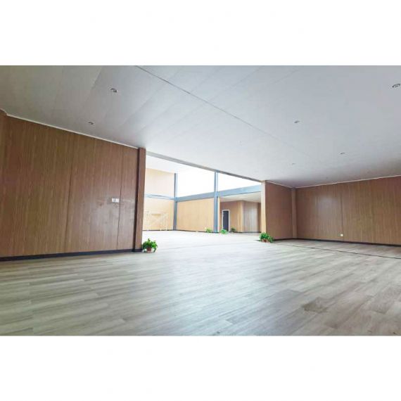 Projet personnalisé de maison de conteneur de paquet plat de haute qualité - FPCH056