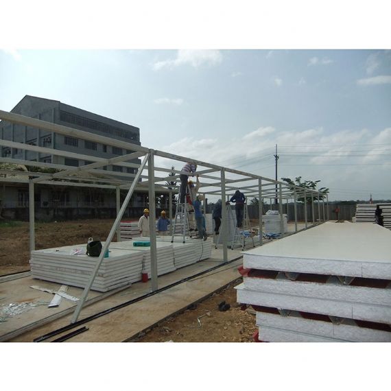 Maison en acier préfabriquée personnalisée - PH005