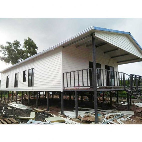 Customized prefabricated house in Cambodia - PH007