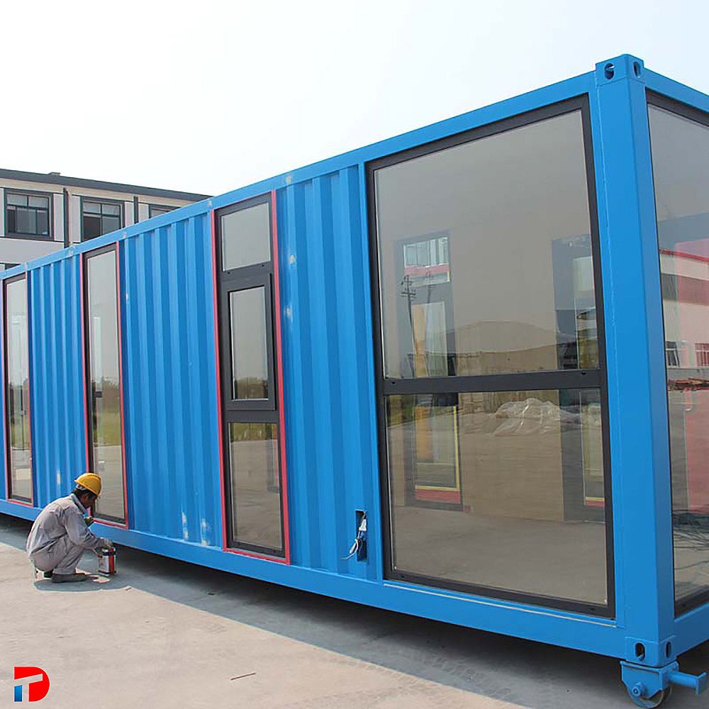 Customized Glass Shipping Container Home