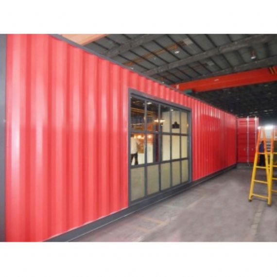 12-Meter Versandcontainer-Kaffeebar in Irland - SCH012