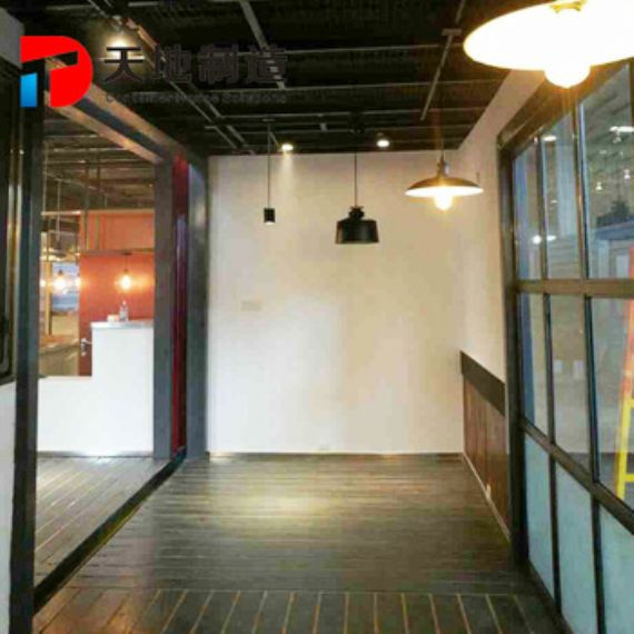 Zweistöckiges Versandcontainerhaus-Projekt in Pakistan - SCH016