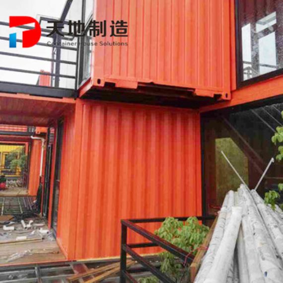 Zweistöckiges Versandcontainerhaus-Projekt in Pakistan - SCH016