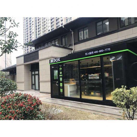 模块化扁平包装的集装箱房屋用于存储 - FPCH033