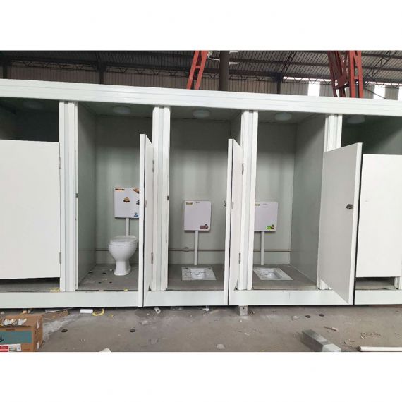高质量的扁平包装集装箱厕所用于公共厕所 - FPCH057