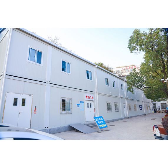 用于COVID-19简易安装移动式集装箱医院的扁平包装集装箱医院 - FPCH062