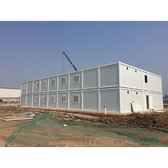 扁平包装集装箱房屋项目模块化房屋用于现场住宿环保快速安装 - FPCH063